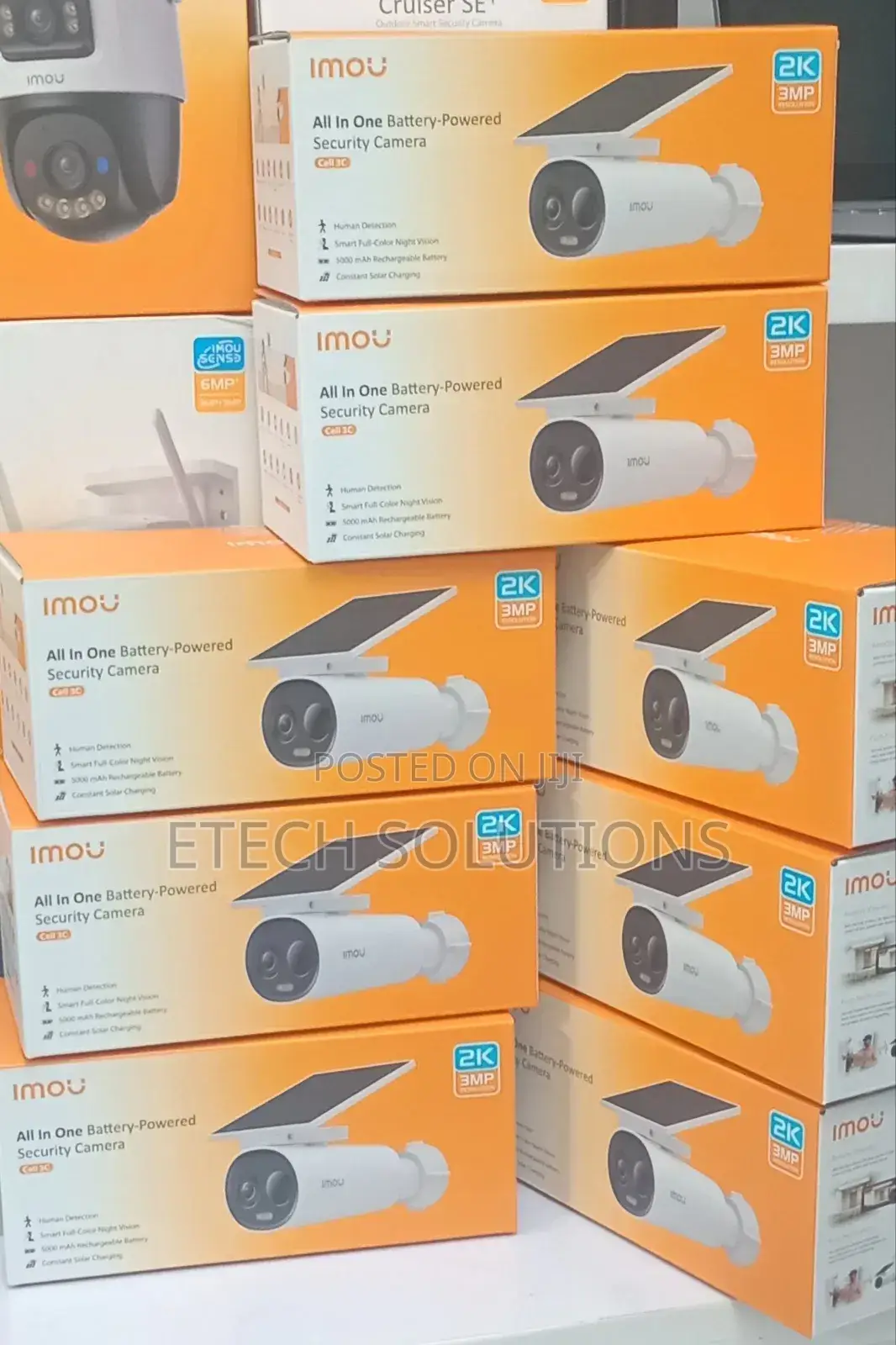 Imou Cell 3c Batery Solar Security Camera