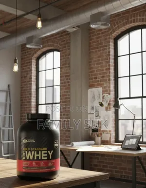 Photo - Whey Gold Standard Keeps Muscles Fed.