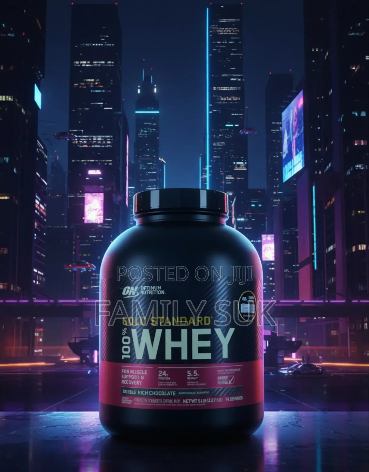 Whey Gold Standard for Faster Rebuilding.
