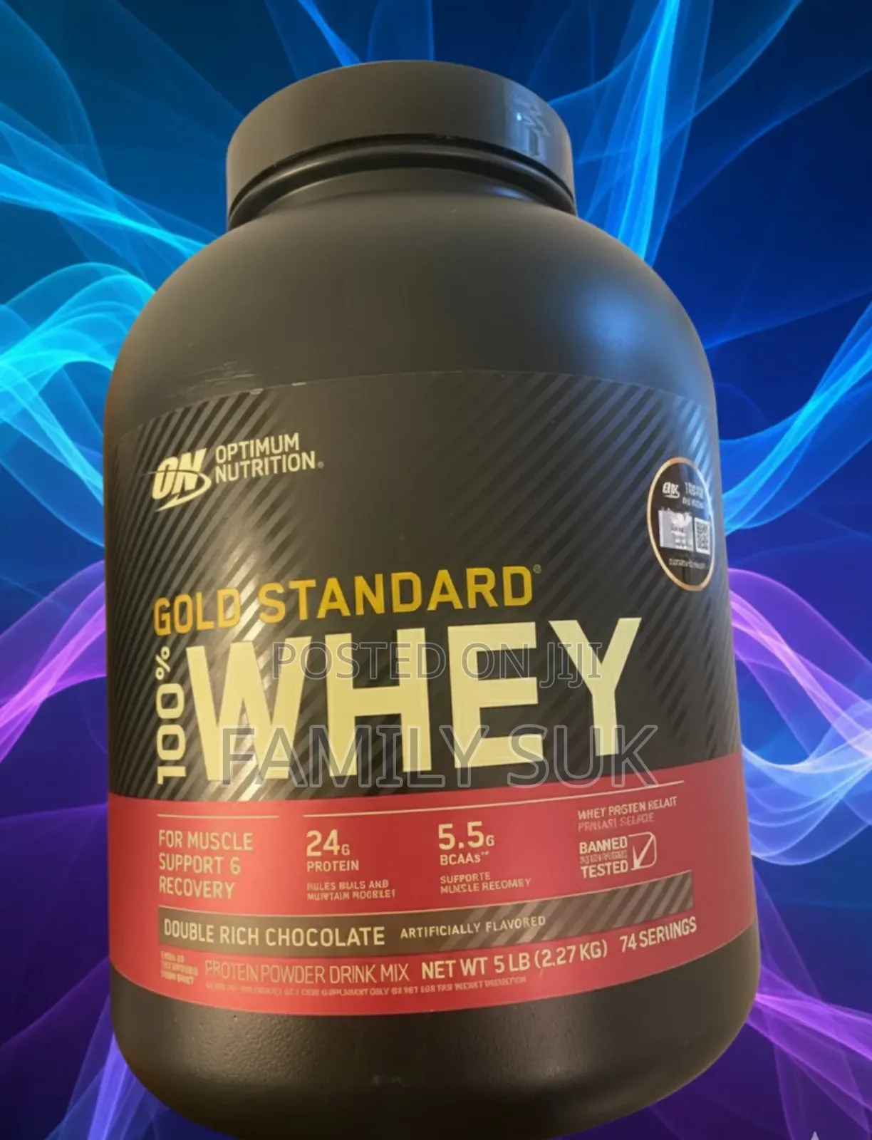 Whey Gold Standard Fast Absorption Protein.