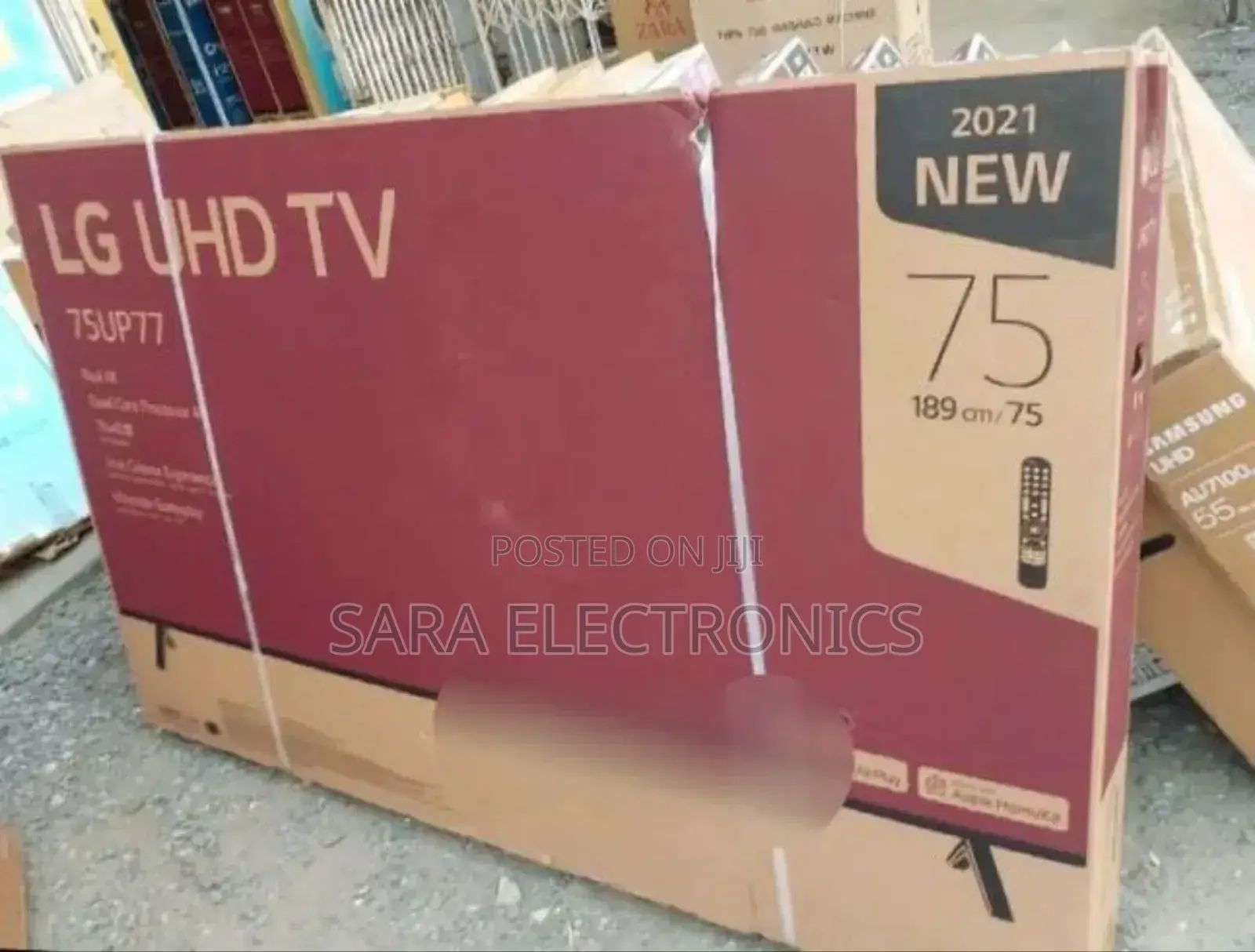 Lg 75" Uhd Tv [New 2021] 10year Warranty Free Delivery