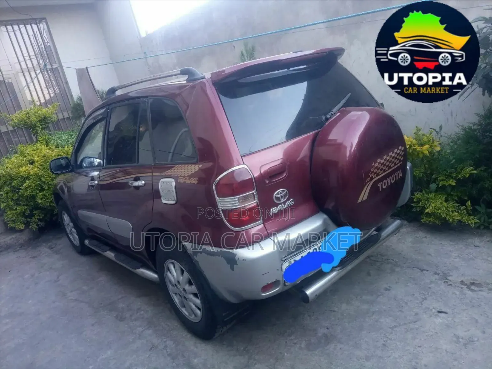 Toyota RAV4 2006 Red