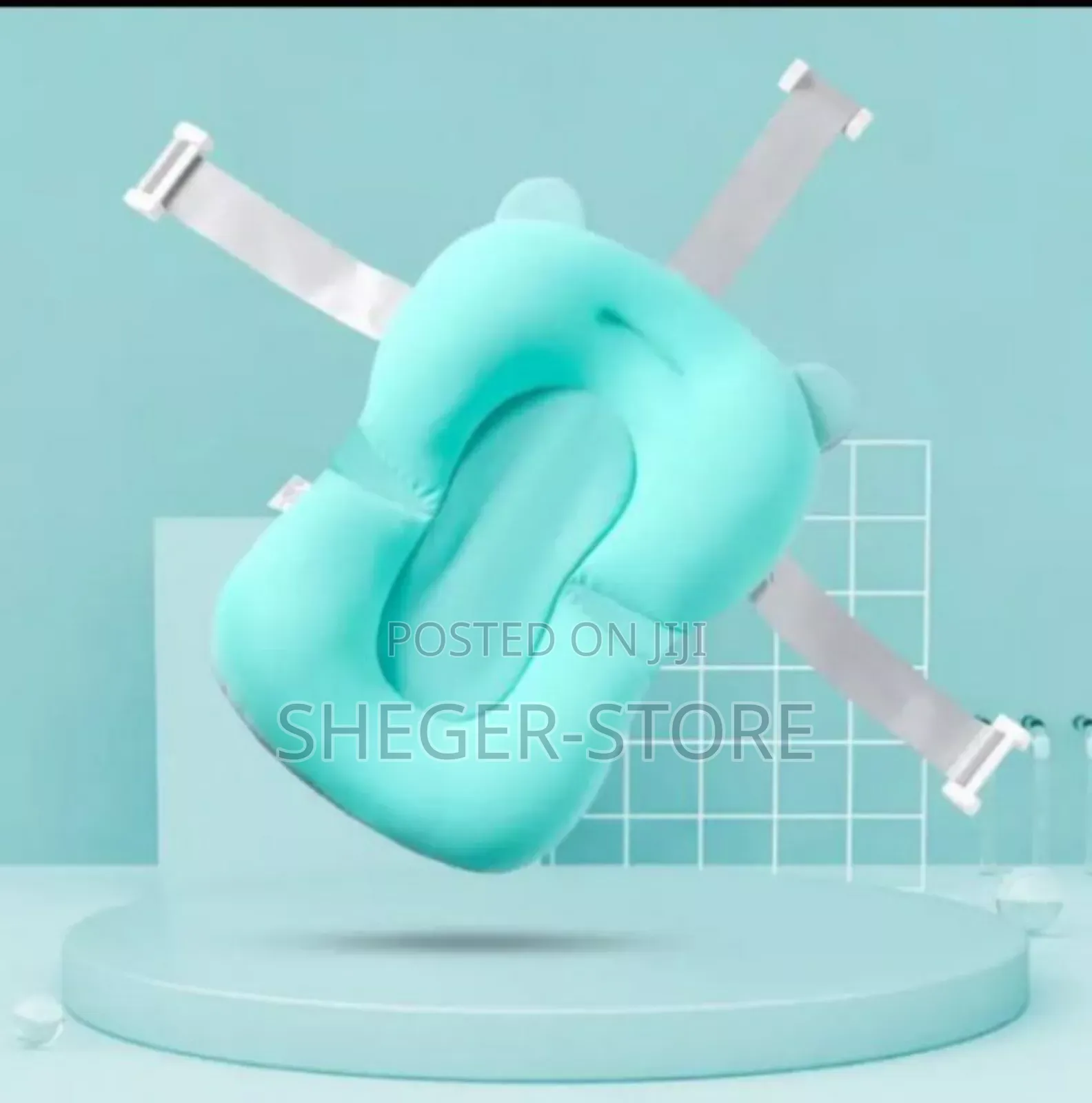 Top Babybath Cushion Support Pad(አንገት፣ወገብ እና እራሳቸው እንዳይቀጭ አስተማማኝ መፍትሄ
