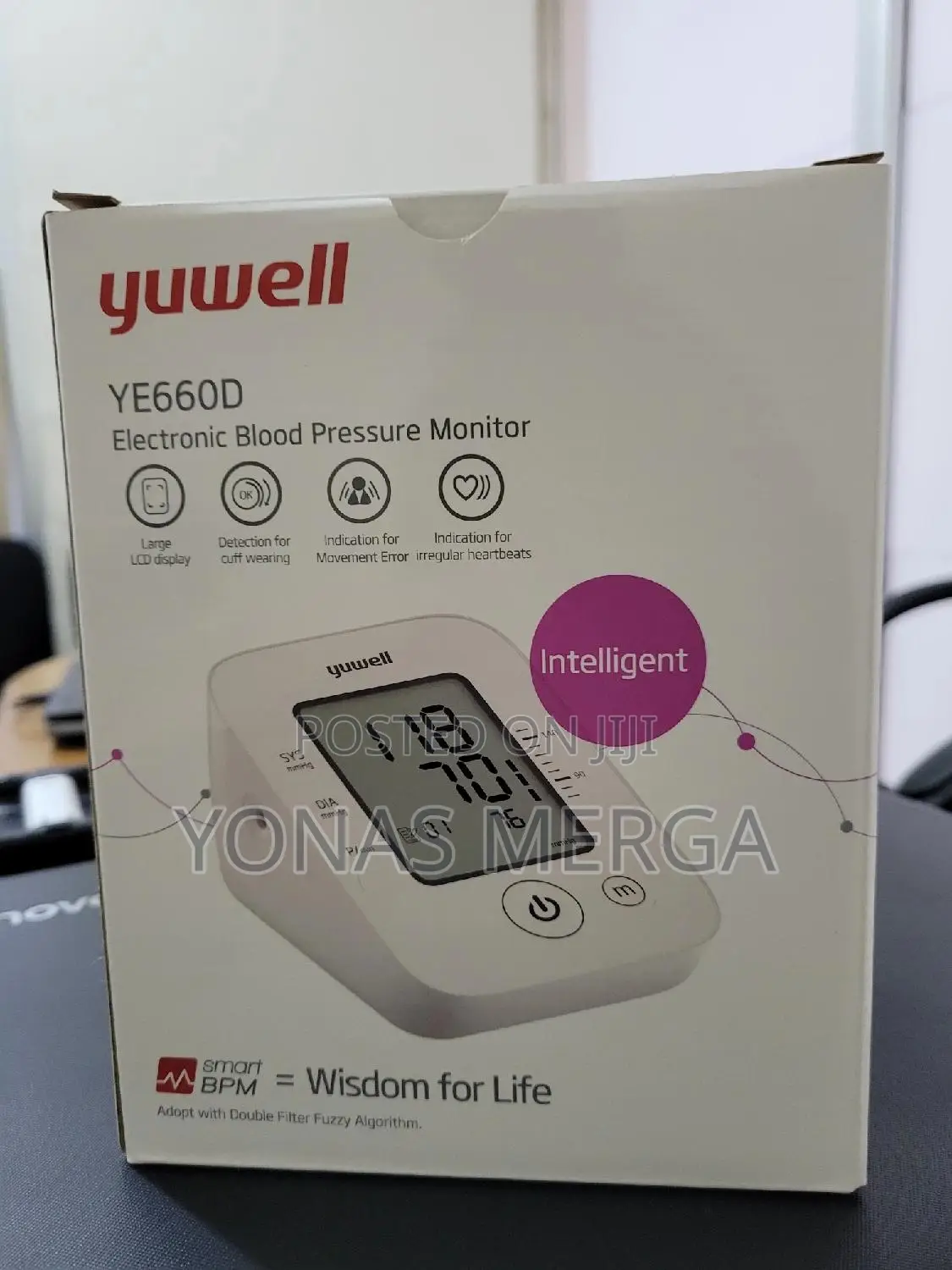 Yuwell Digital Bp Machine(Ye-610d)岔名bp Machine (Digital)郟轕easy Reading
