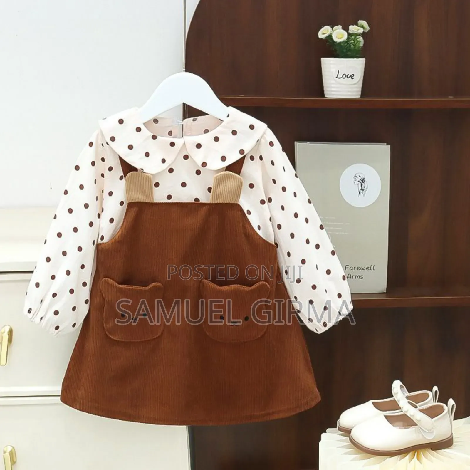 Mk- 0708 Babygirl Spring Dresses Size: 1-4 Years