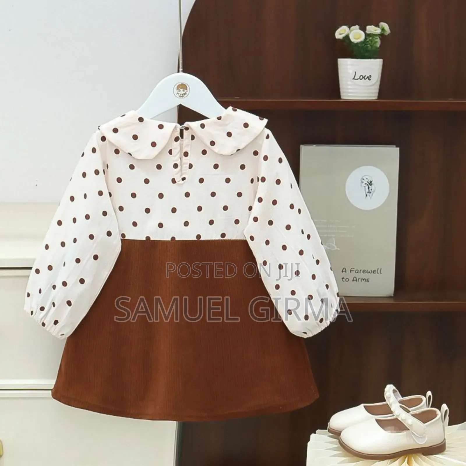 Mk- 0708 Babygirl Spring Dresses Size: 1-4 Years