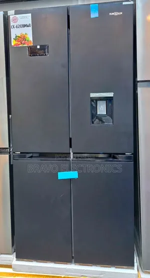 Photo -  Eurolux Side-by-Side Refrigerator –Luxury Cooling With Water Filter