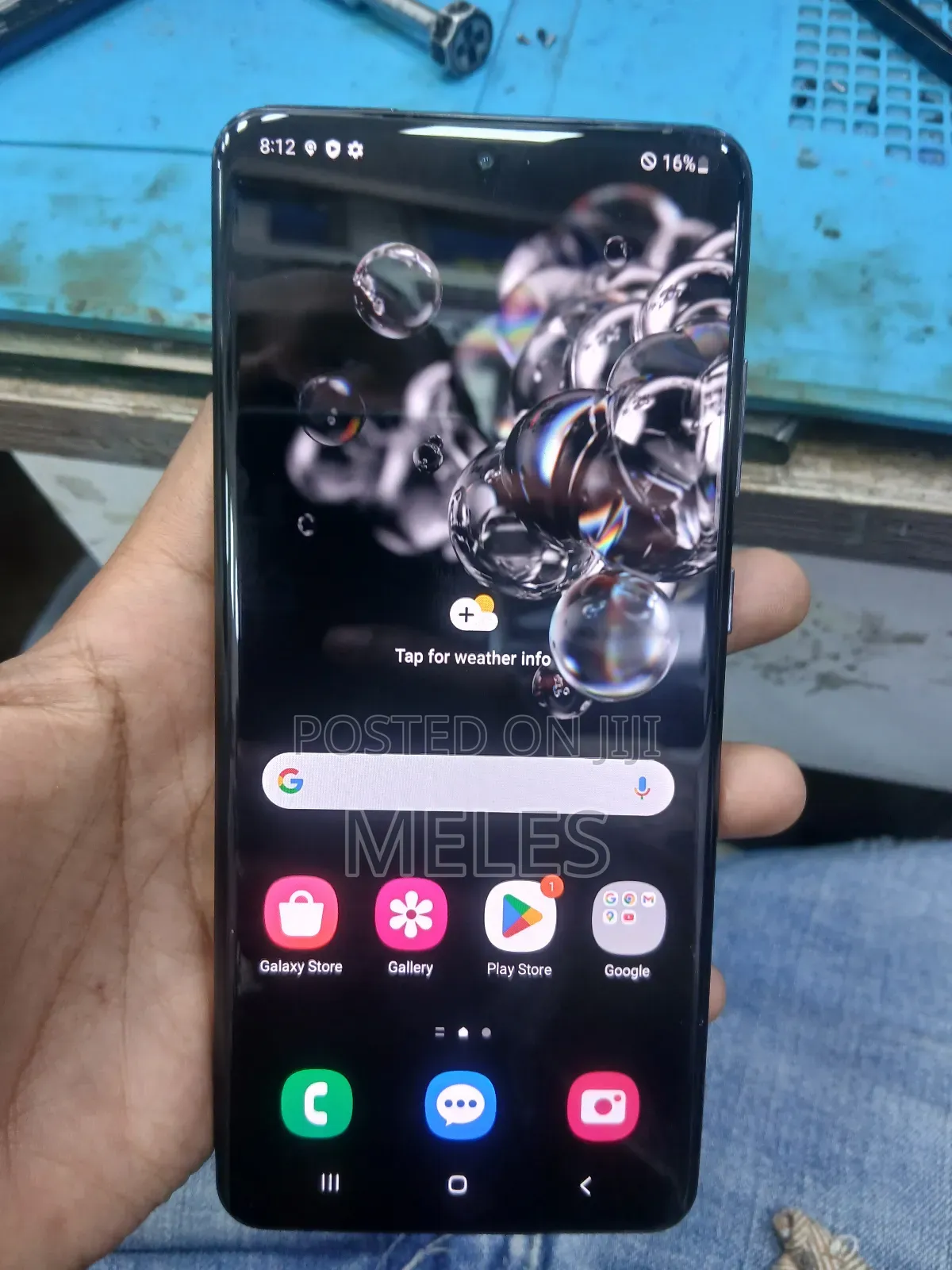 New Samsung Galaxy S20 Ultra 256 GB Blue