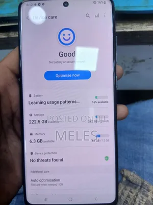 New Samsung Galaxy S20 Ultra 256 GB Blue