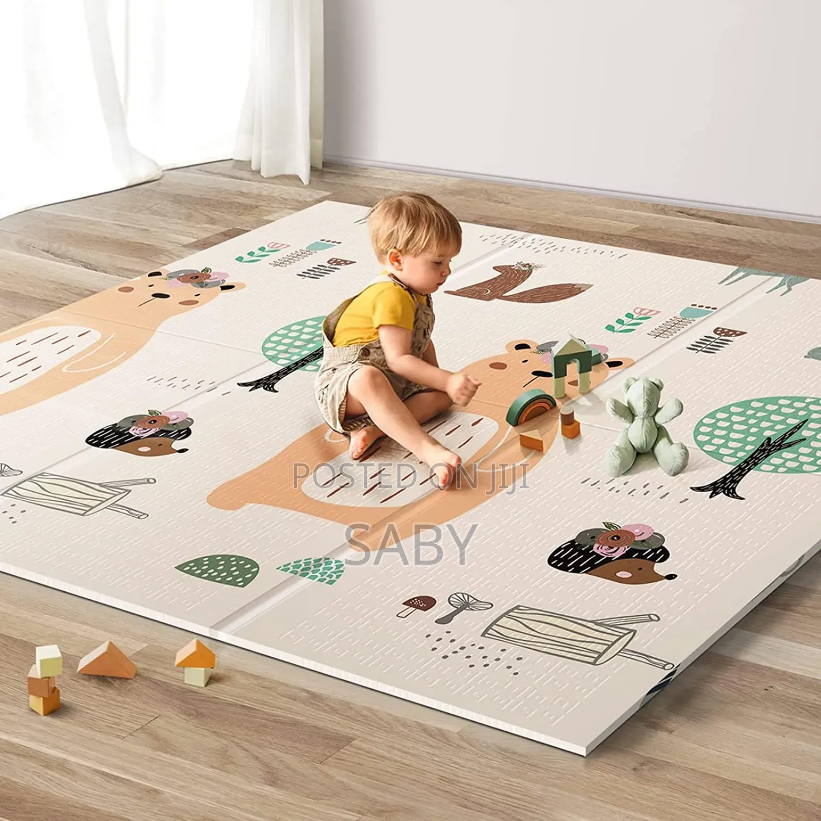 Large Waterproof Baby Playing Mat