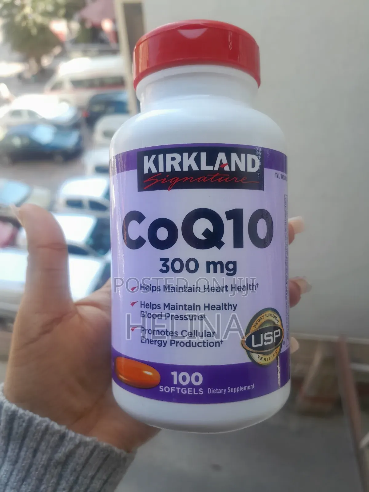 Coq10 300 Mg Helps Maintain Heart Health,Blood Pressure Made in Usa