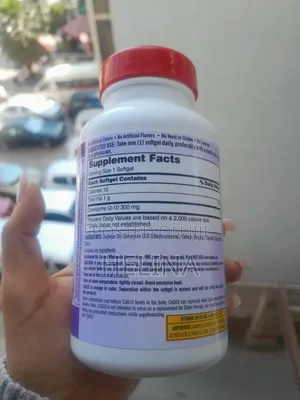 Coq10 300 Mg Helps Maintain Heart Health,Blood Pressure Made in Usa