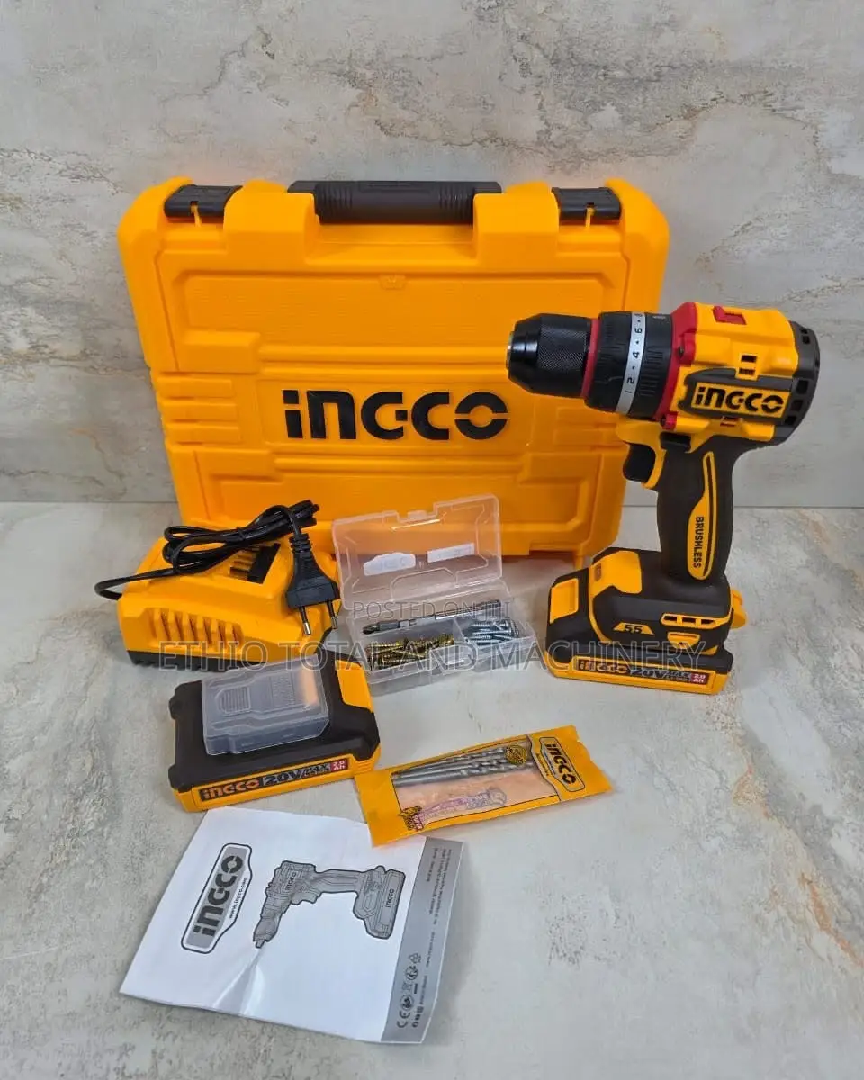 Ingco Brushless Impact Drill.