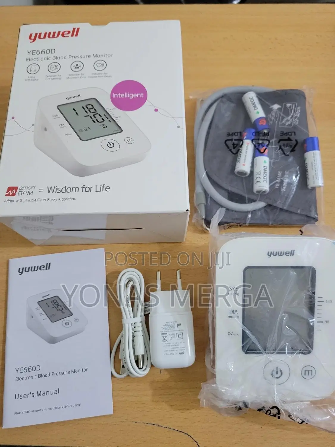 Digital Bp Machines耹晫blood Pressure Monitor甿民super Easy to Use