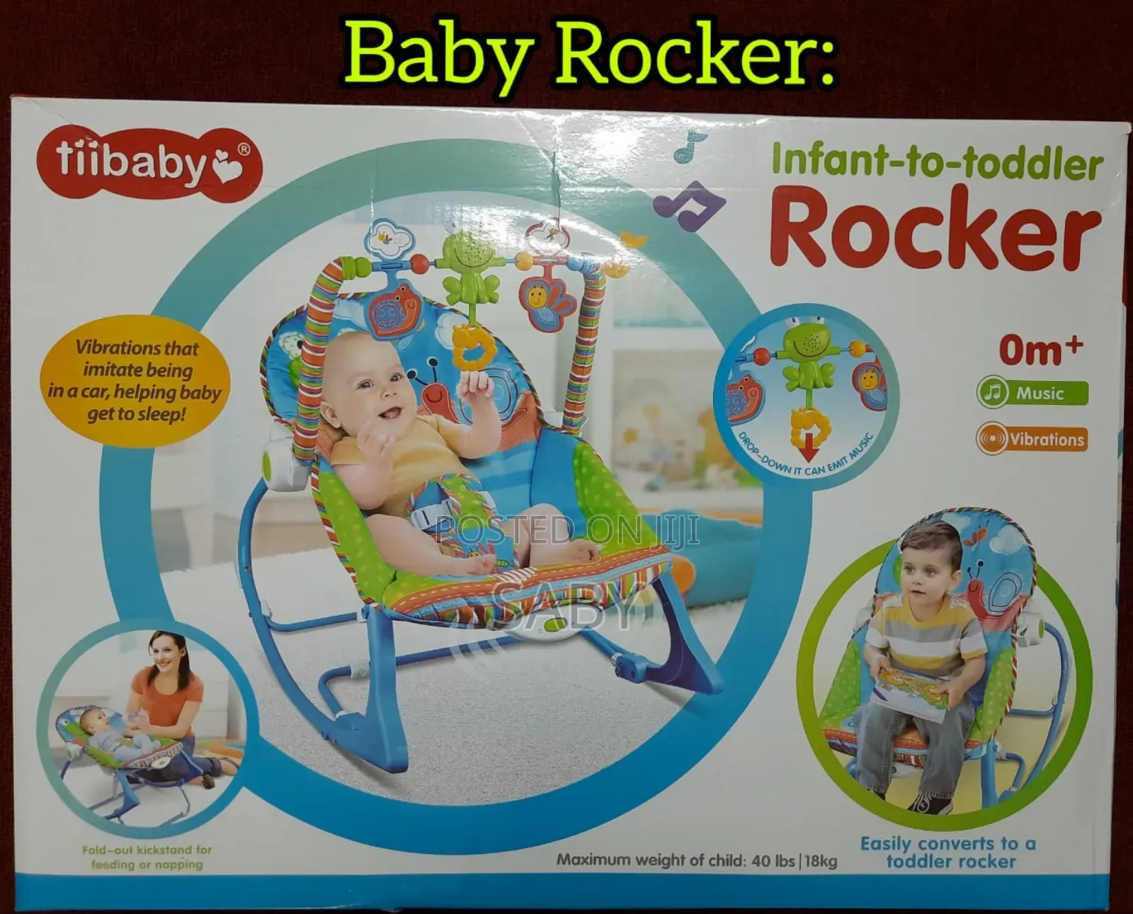 Tiibaby Infant to Toddler Roker