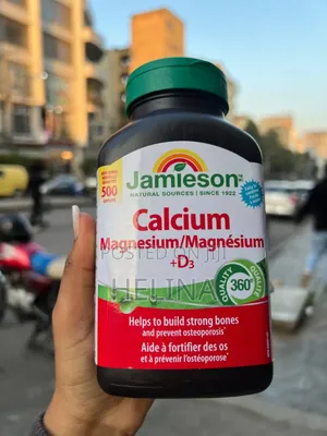 Photo - Jamieson Magnesium/Calcium+D3 Original From Canada 500 Tablets