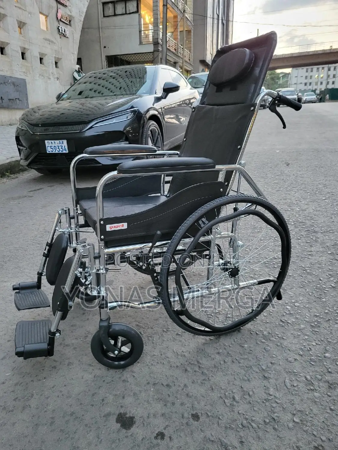 Folding Wheelchair With Commode熙鄫old People Patients at Home凸0wilcher