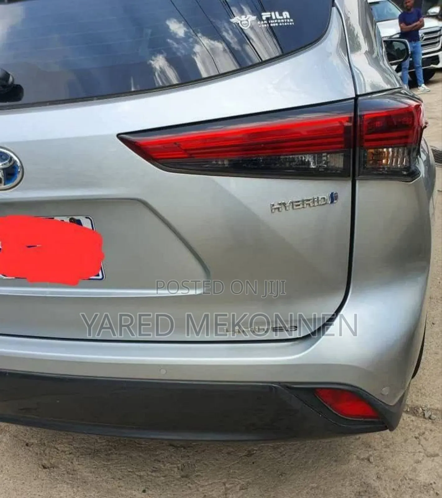 Toyota Highlander Hybrid 2023 Silver