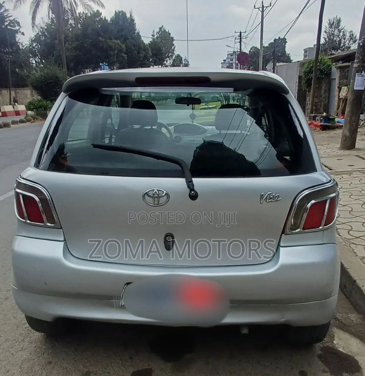 Toyota Vitz 1.0 FWD 3dr 2001 Silver