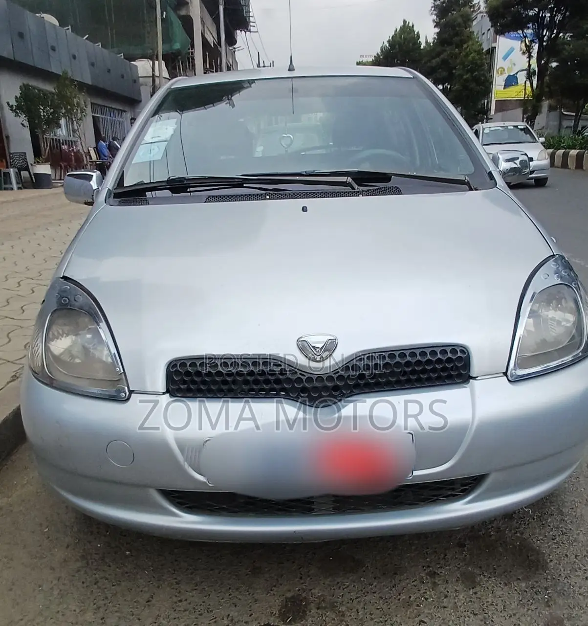 Toyota Vitz 1.0 FWD 3dr 2001 Silver