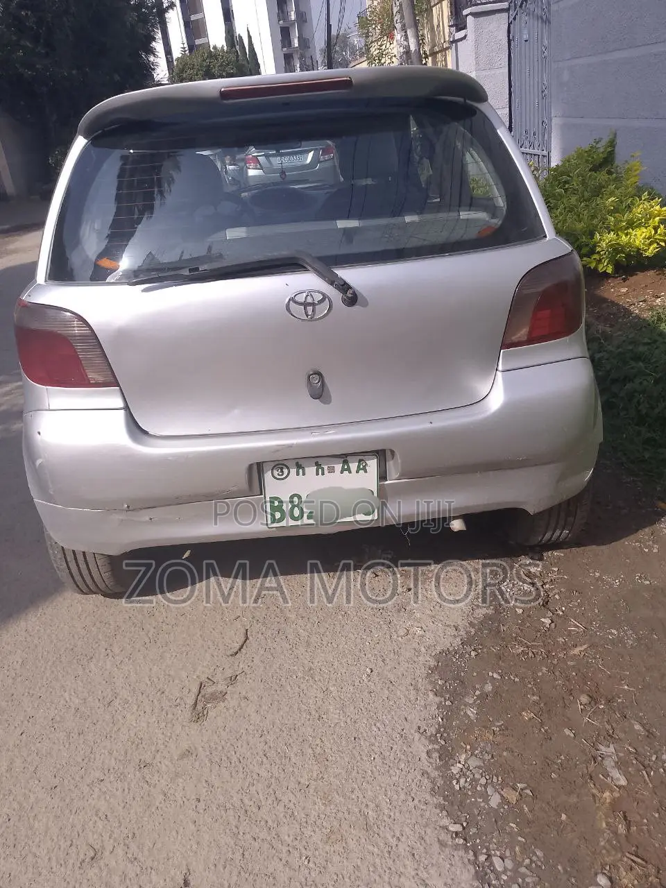 Toyota Vitz 1.0 FWD 3dr 2001 Silver