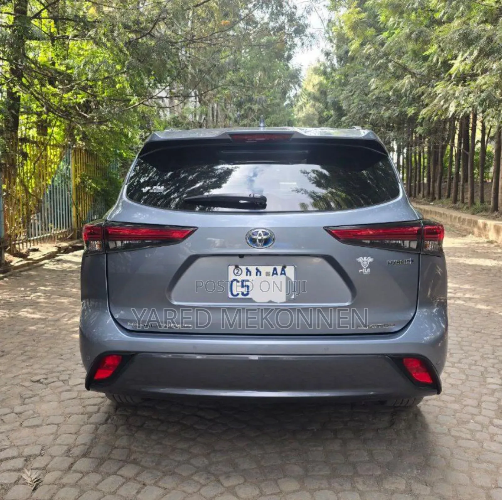 New Toyota Highlander 2024 Gray