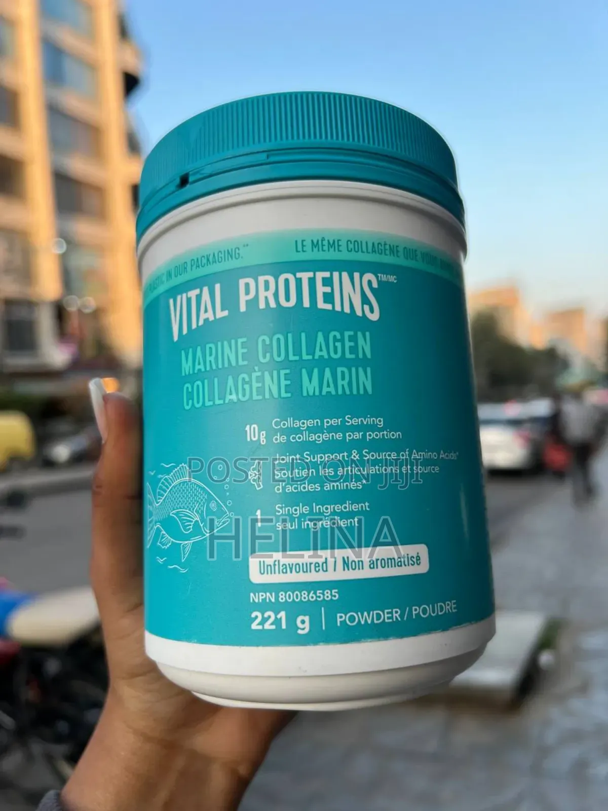Canadian Vital Proteins Marine Collagen Powder Unflavoured 221g