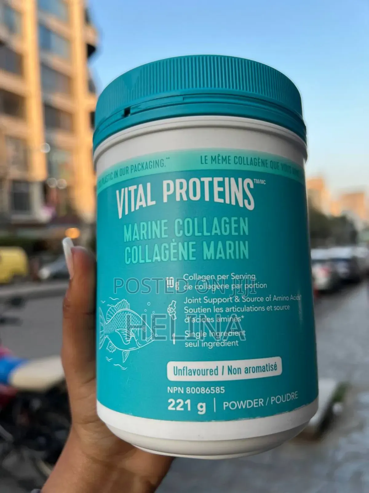 Canadian Vital Proteins Marine Collagen Powder Unflavoured 221g