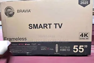  Sony Bravia 55′′ Smart Uhd Google Tv – Premium Visual Smart!
