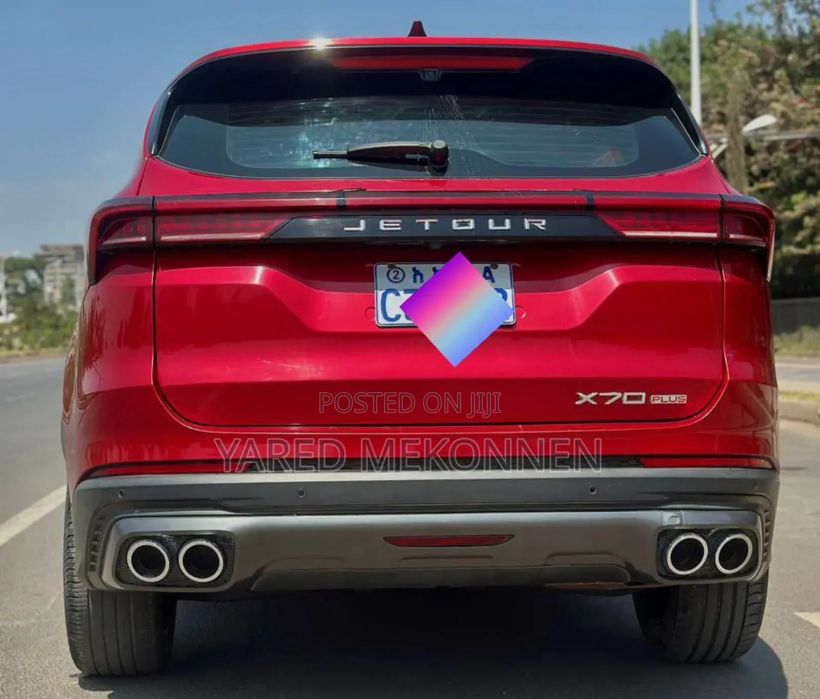 Jetour X70 Plus 2023 Red