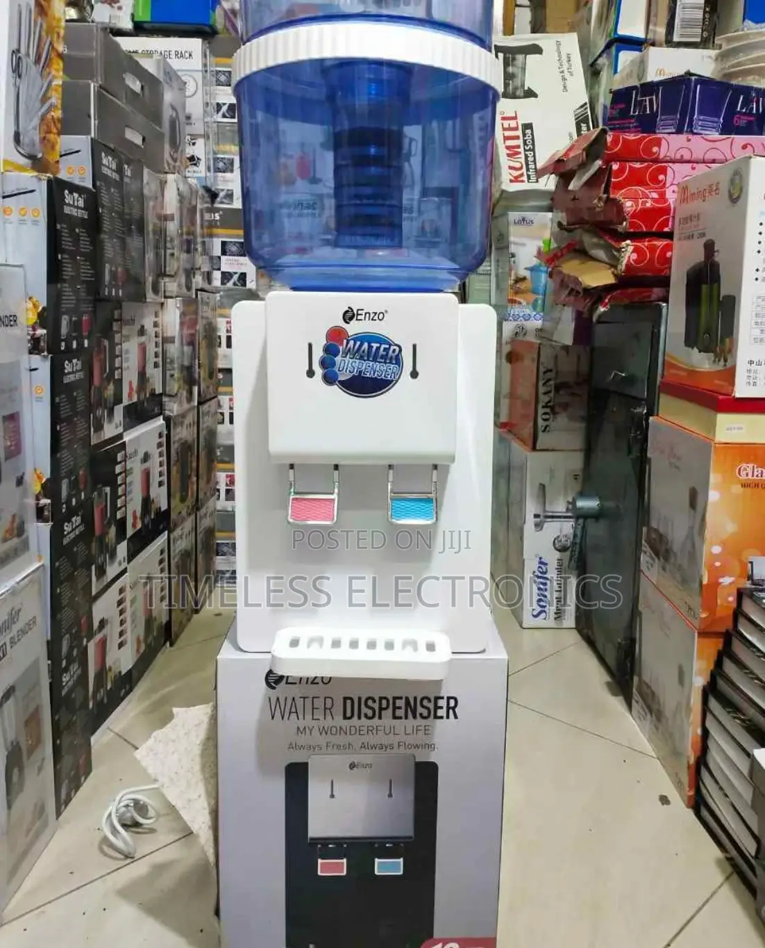 Enzo Water Dispenser – Hot, Cold Normal With Premium Features!