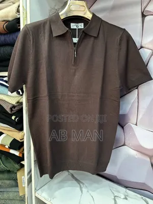 ኮሌታ ክር ቲሸርት 