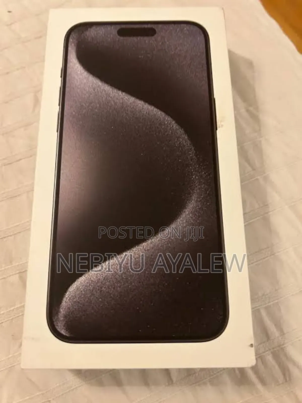 New Apple iPhone 15 256 GB Black