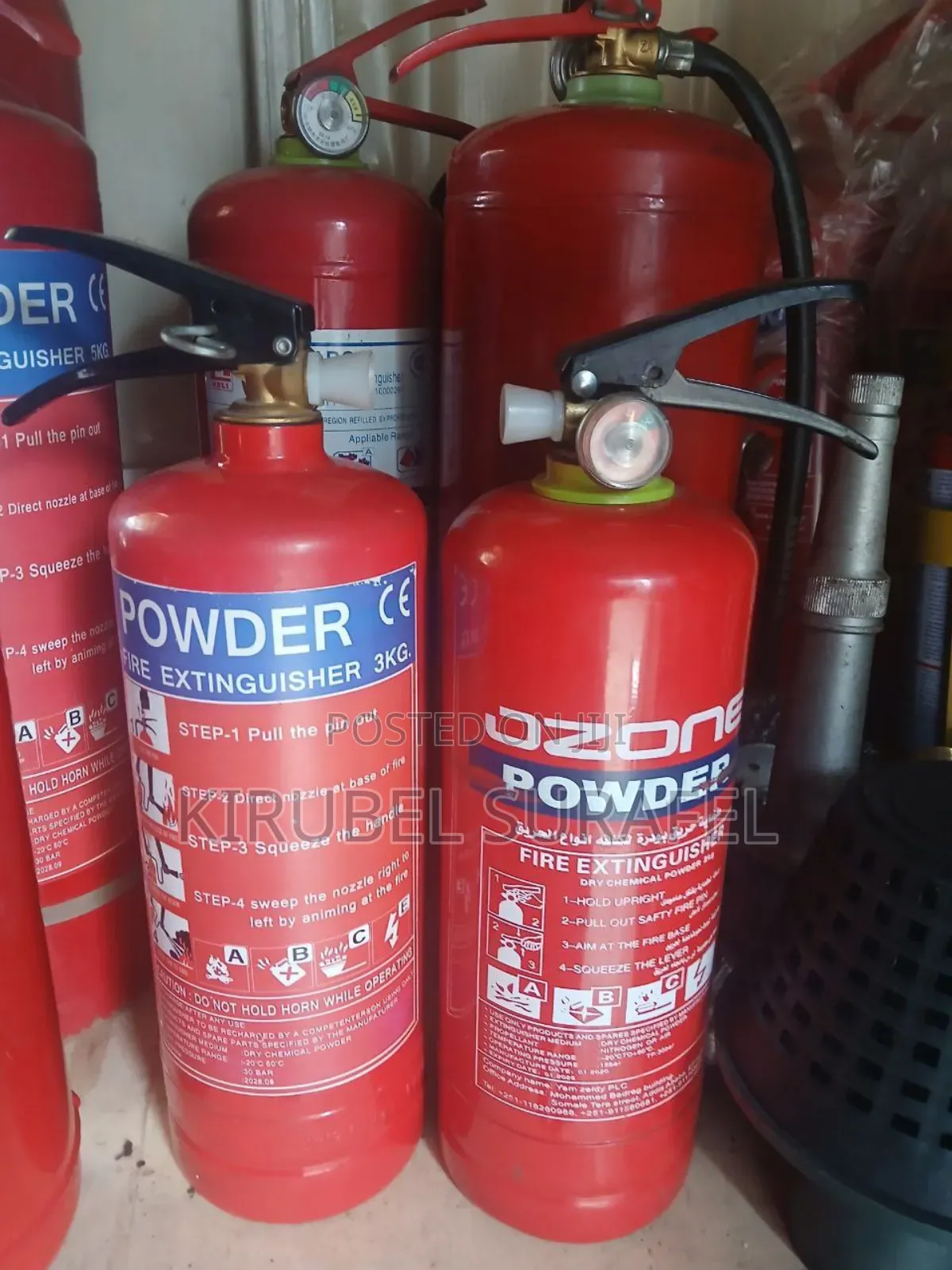 Powder Fire Extingusher