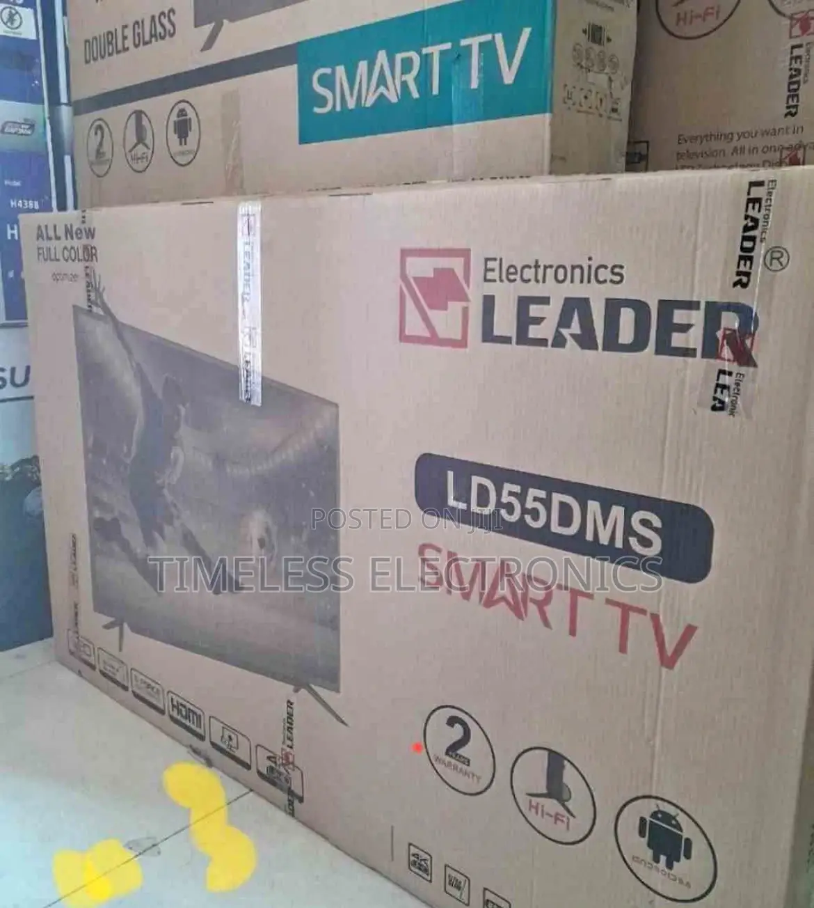 Leader 50” Smart Android Uhd Tv – Big Screen, Smart Features!