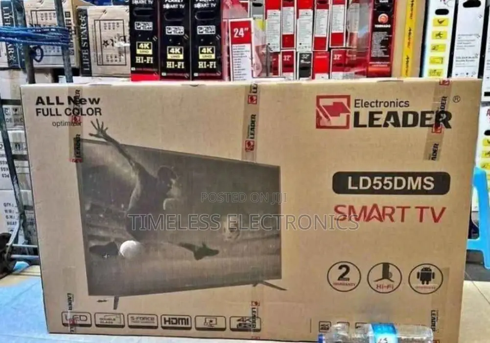 Leader 50” Smart Android Uhd Tv – Big Screen, Smart Features!