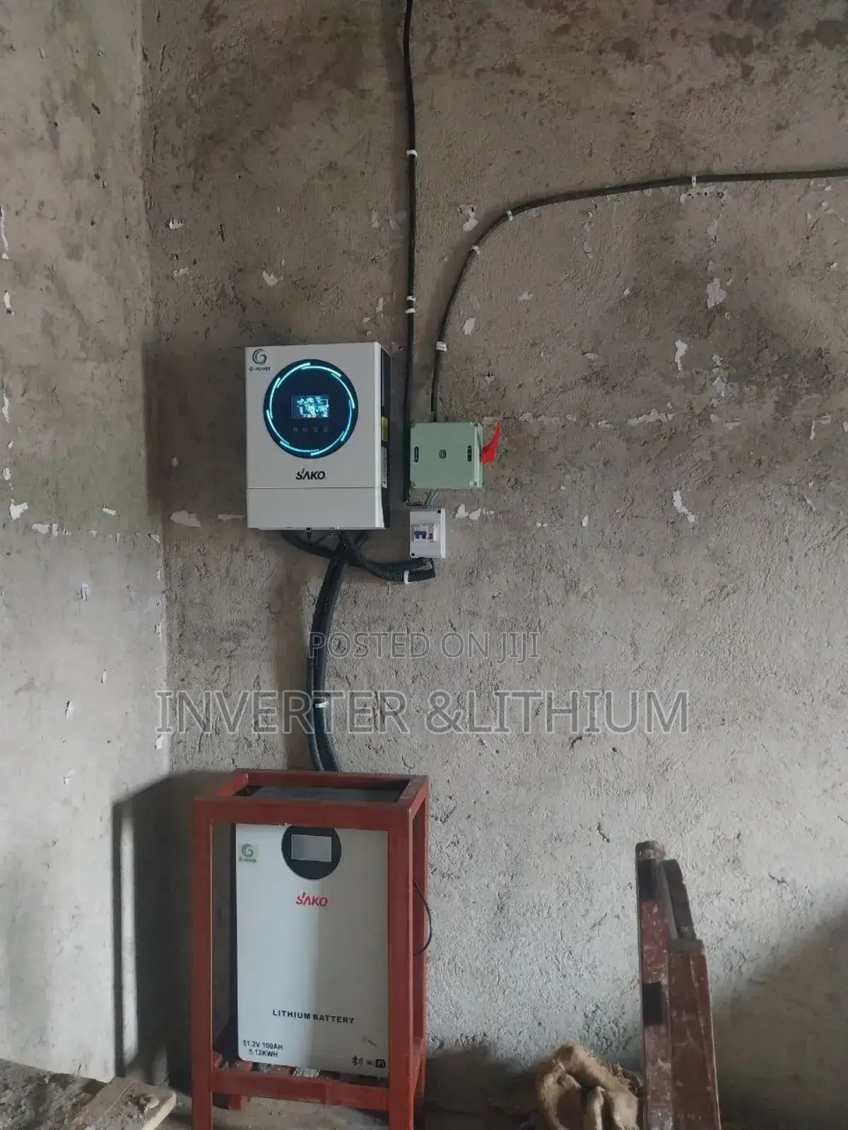 10kw Hybrid Inverter Lithium Ion Battery