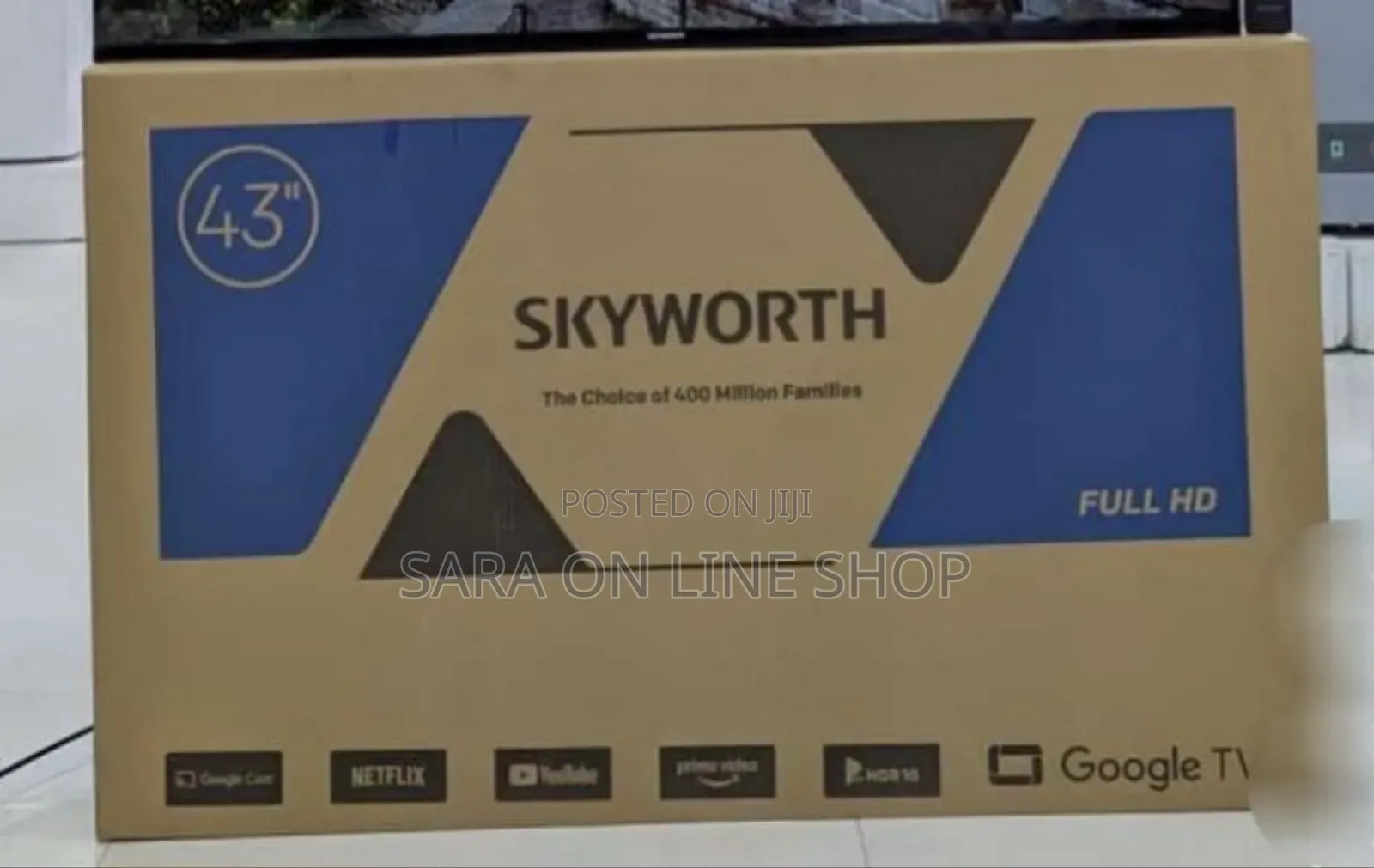 ♡♡Sky Worth 43" Full Hd Tv **10year Warranty Free Delivery
