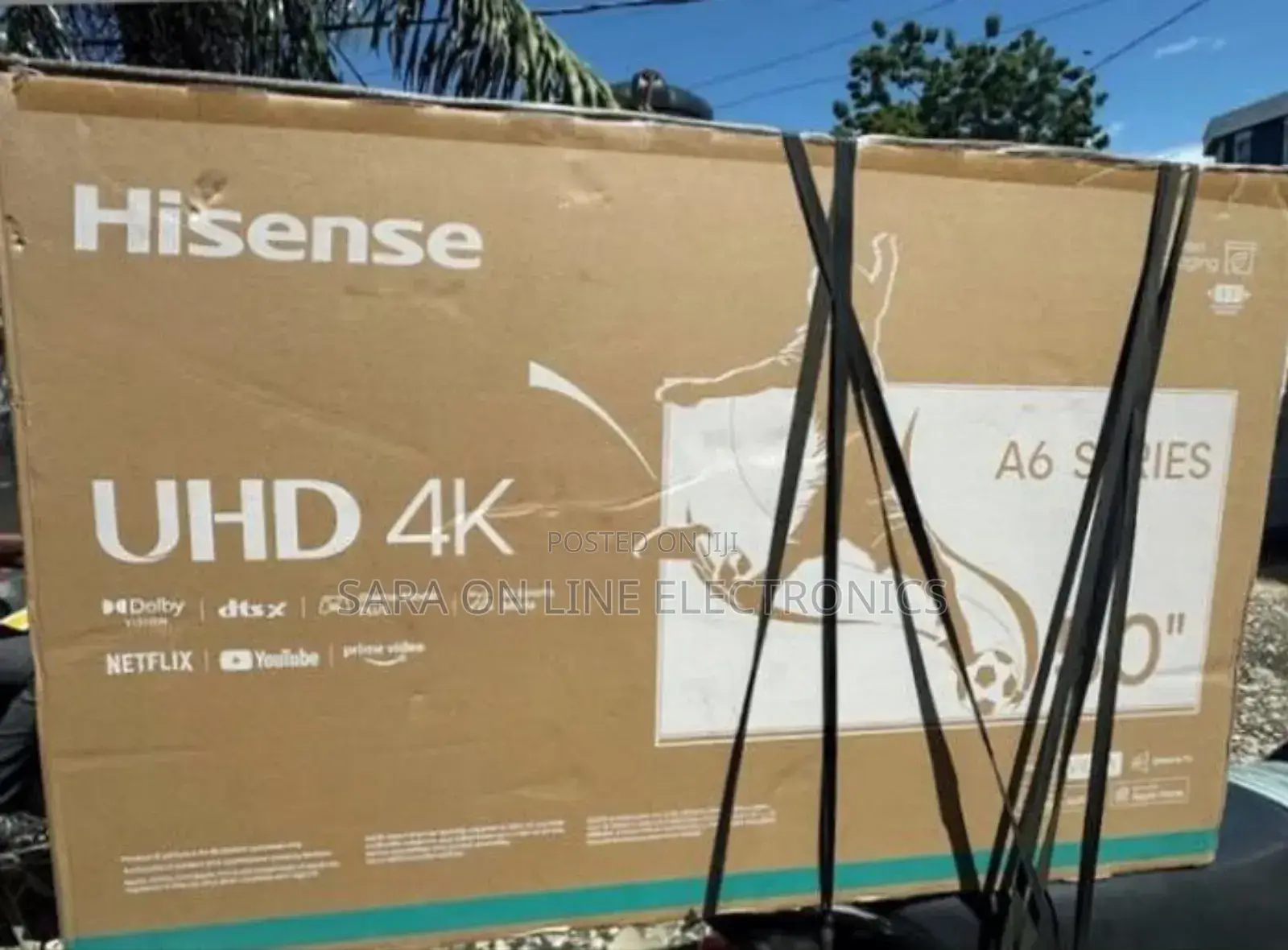 ■□Hisence 50" A6 Series Tv ** New Model ** Free Delivery