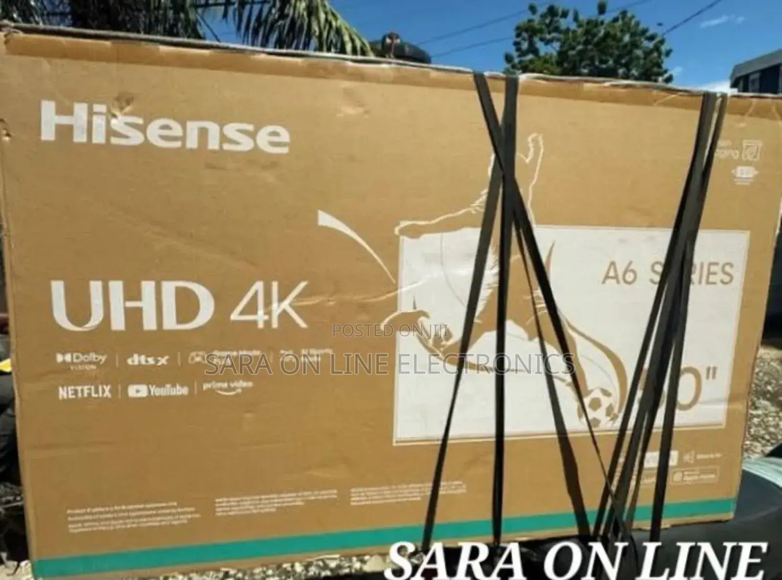 ■□Hisence 50" A6 Series Tv ** New Model ** Free Delivery