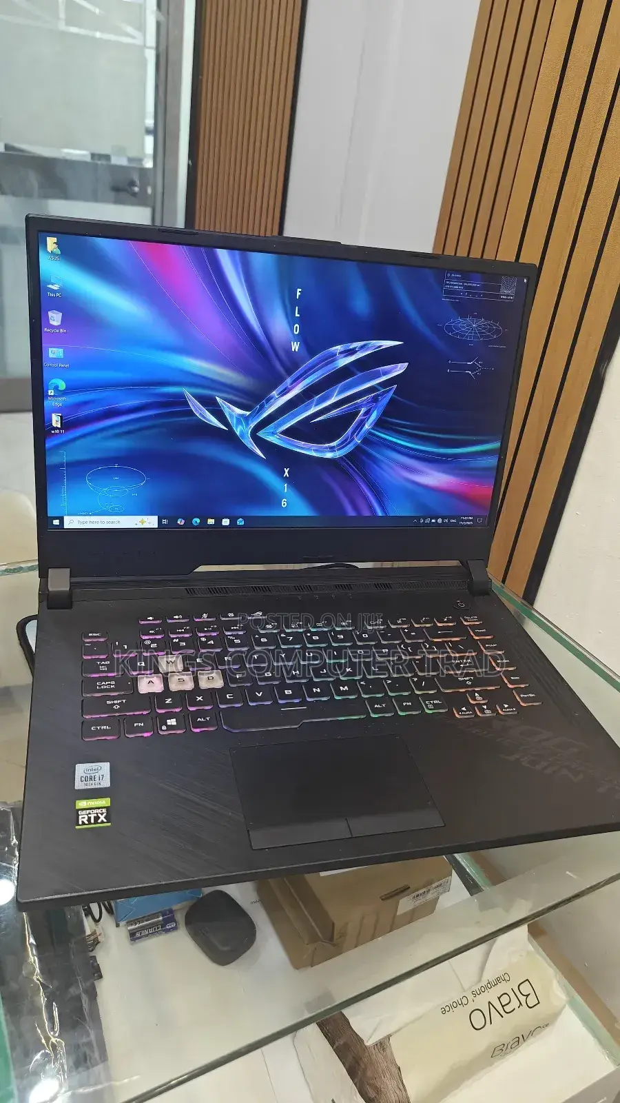 New Laptop Asus ROG Strix G16 G614 16GB Intel Core I7 SSD 512GB