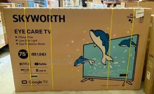 ♤♤Sky Worth 75" Uhd Tv New Model □Free Delivery