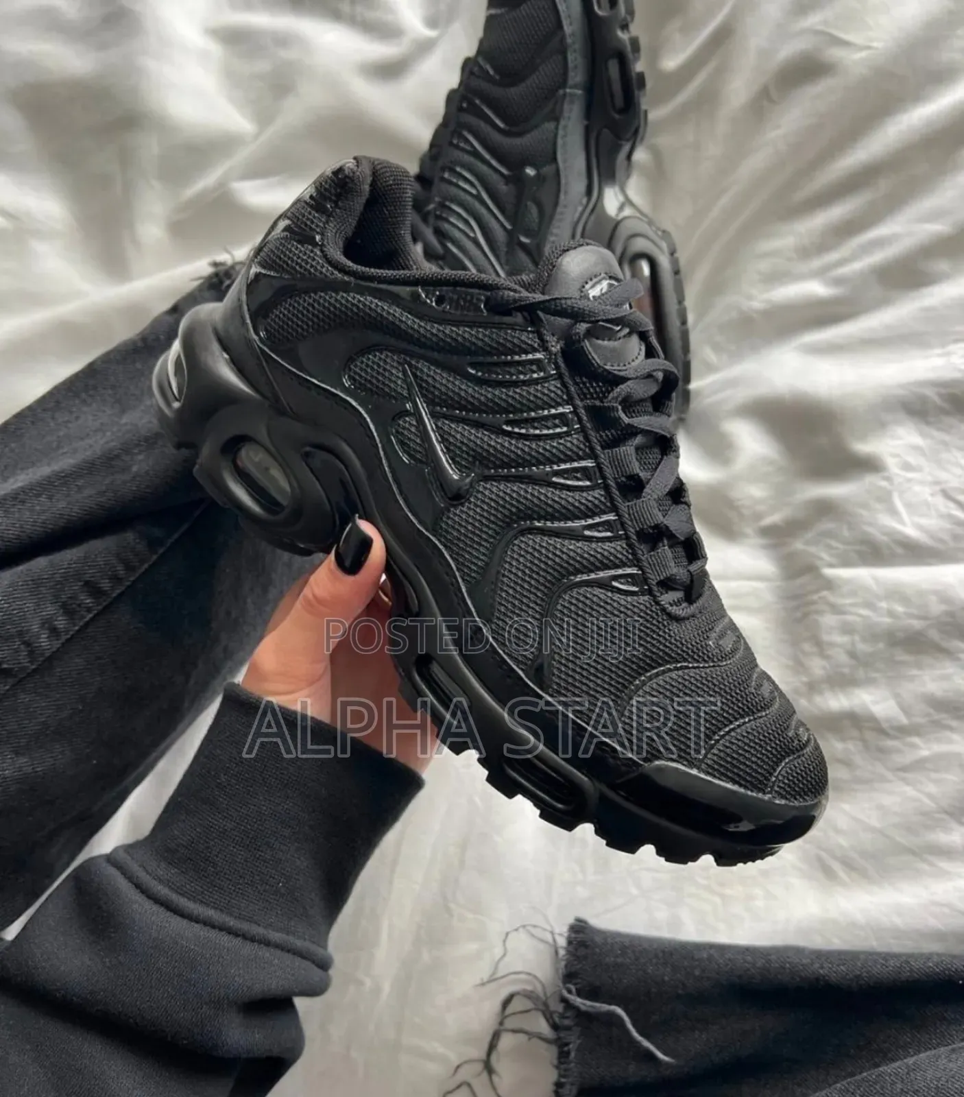Nike #Airmax #Tn Plus "#Triple Black" Unisex Shoes #Unisex