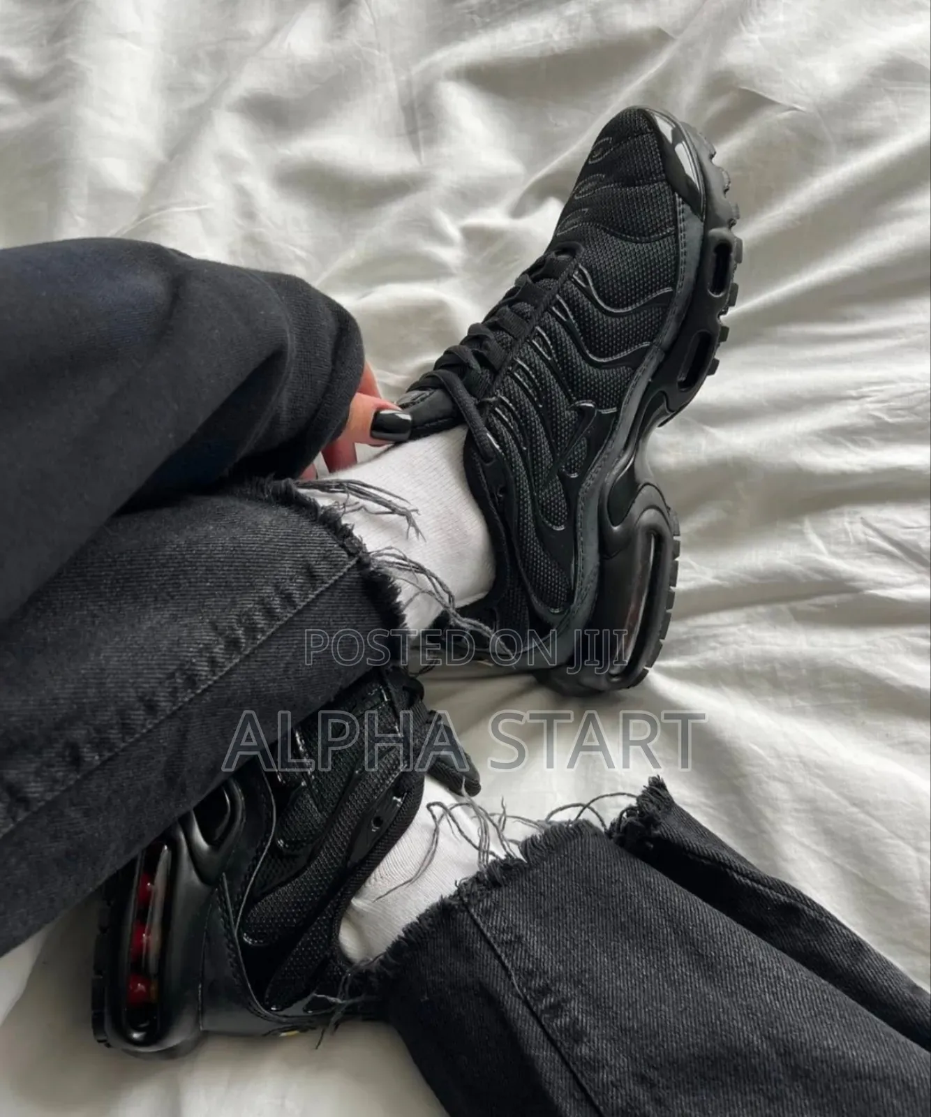 Nike #Airmax #Tn Plus "#Triple Black" Unisex Shoes #Unisex