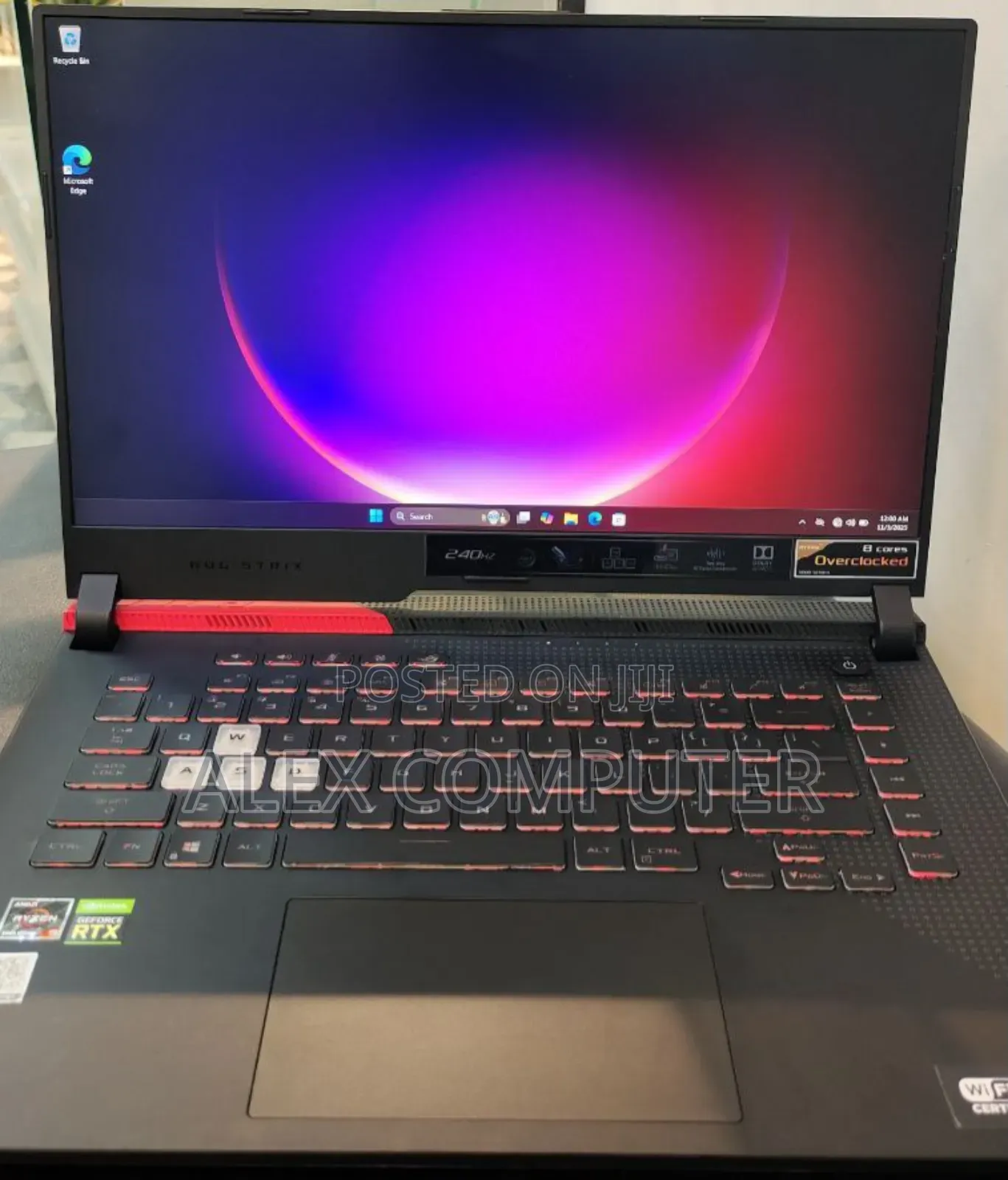 New Laptop Asus ROG Strix G15 16GB AMD Ryzen 5 SSD 512GB