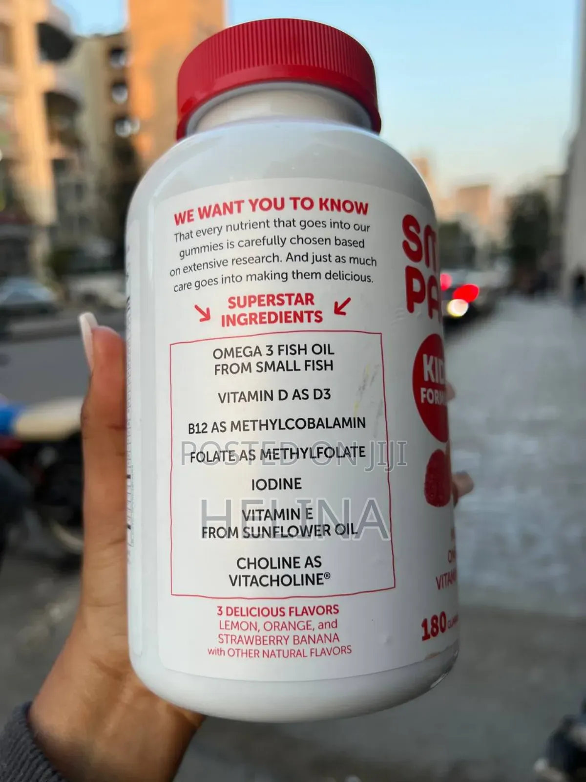 Smarty Pants 180 Gummies Original From Usa With Vitamin D3,Fish Oil