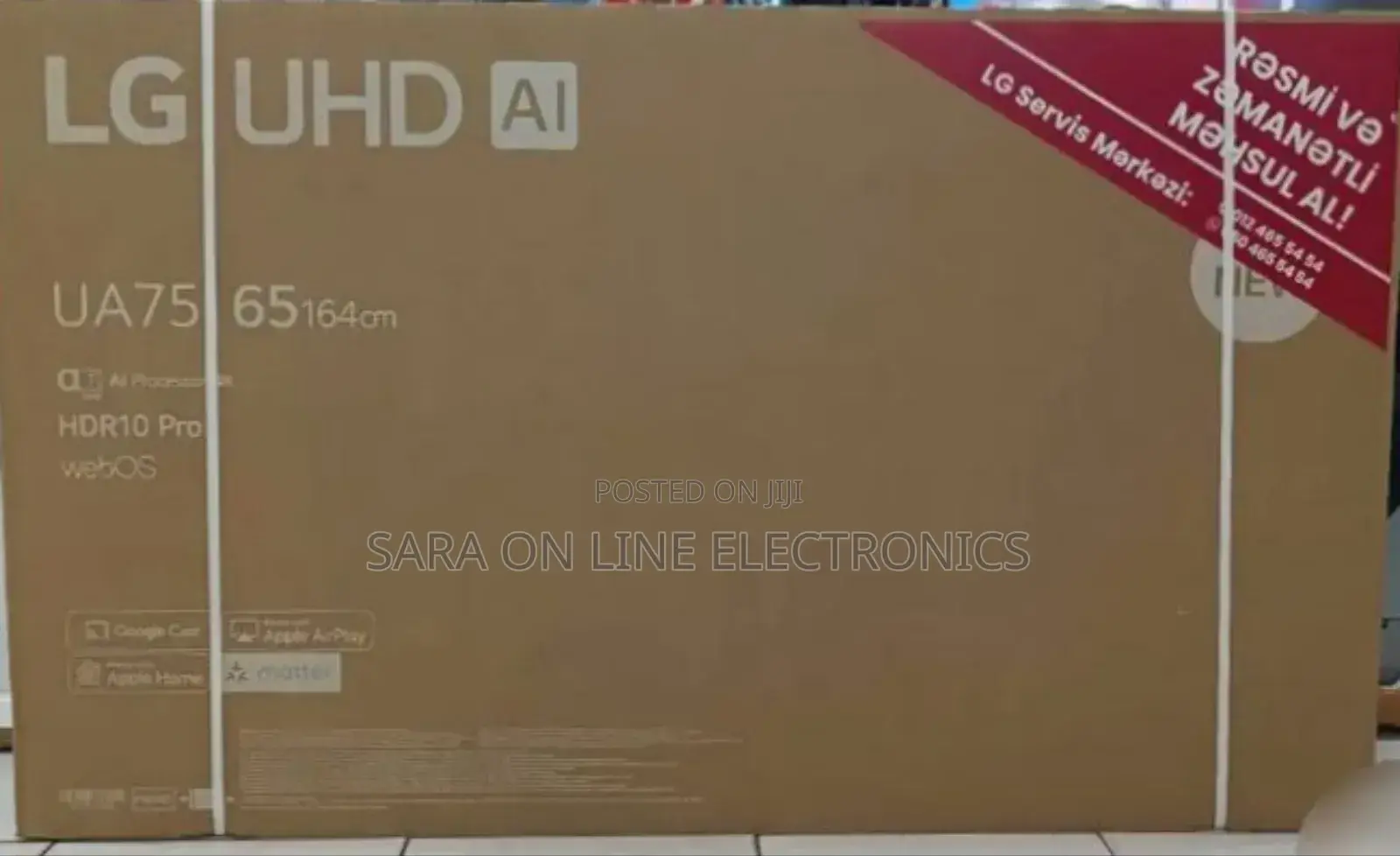 ●○Lg 75" Uhd Webos Tv ◇◇Free Delivery 10year Warranty