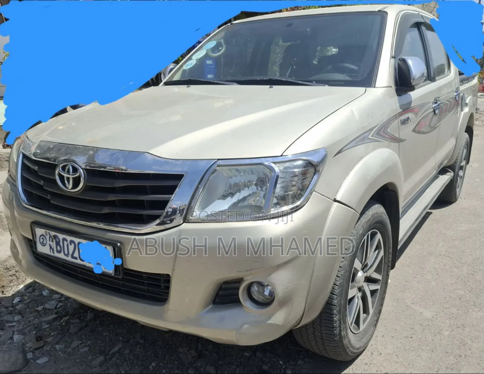 Toyota Hilux 2014 Off white