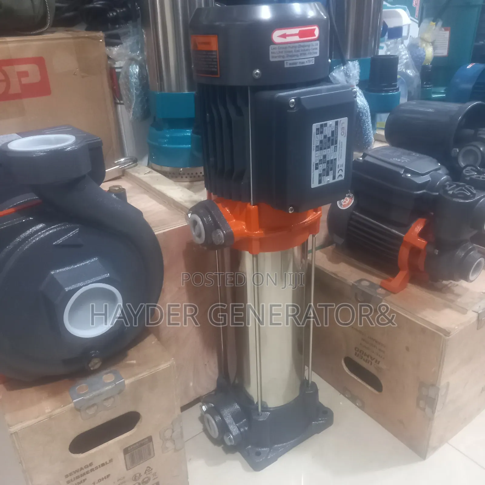 Vertical Water Pump ላቪያጆ