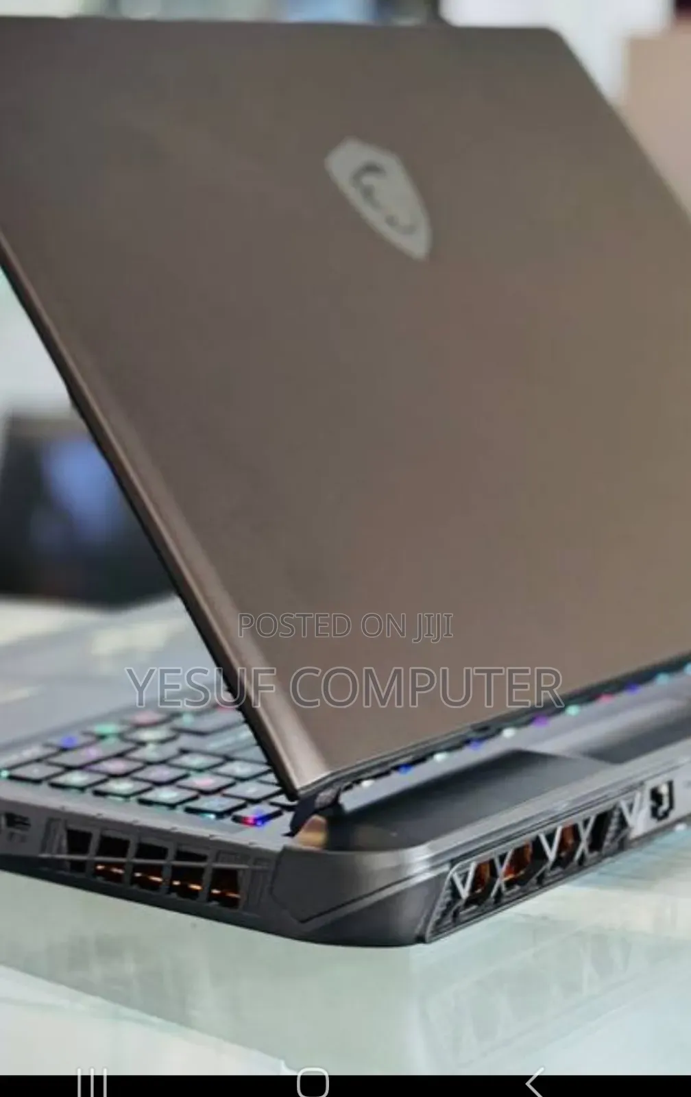 New Laptop MSI Vector GP68 HX 13V 16GB Intel Core i9 SSD 1T